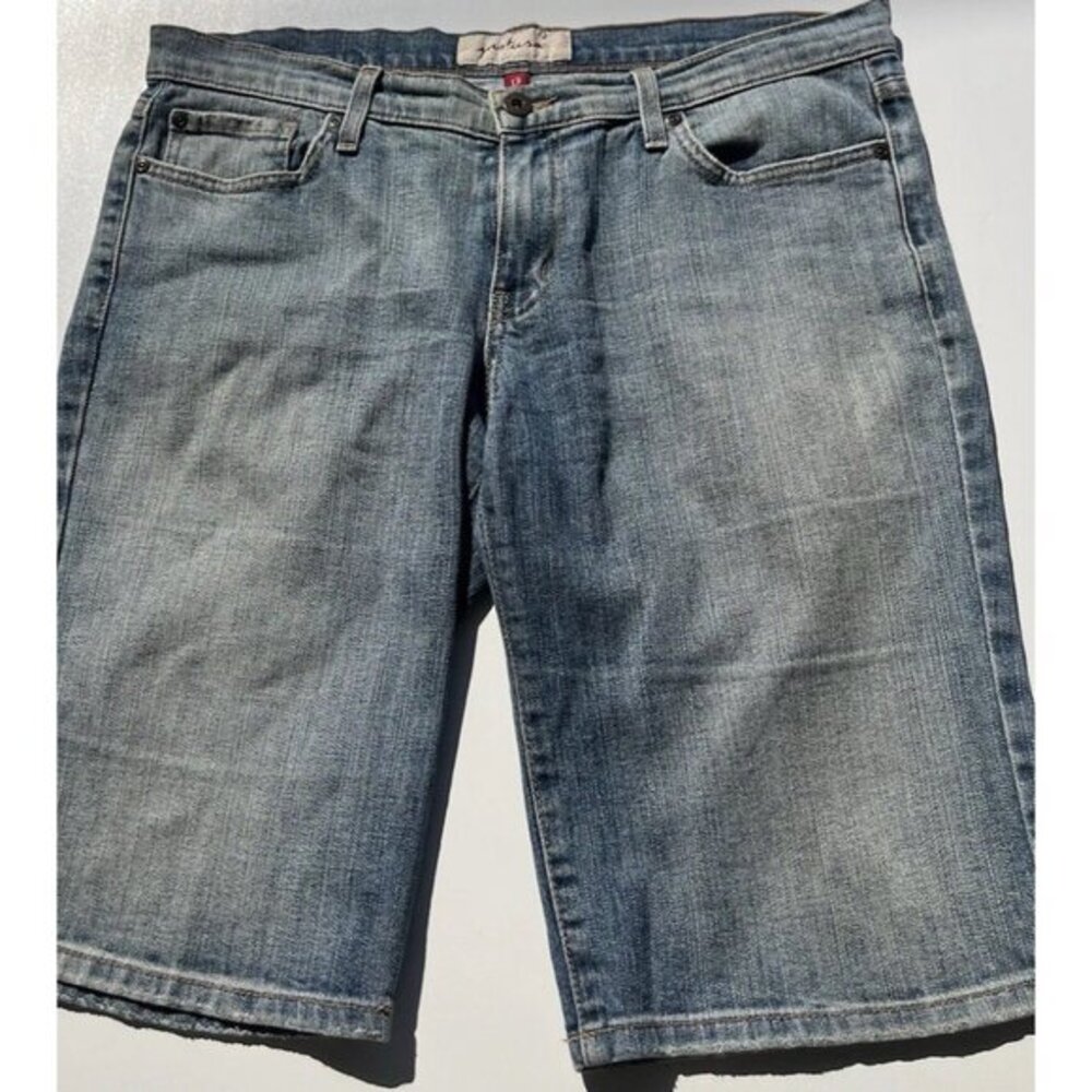 Vintage Just USA Women's Denim Shorts Blue Jean Blend Size 13 Western Summer